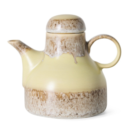 70s ceramics: coffee pot custard KST0354