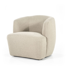 Fauteuil Charlotte taupe