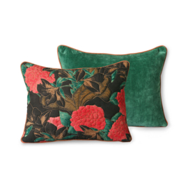 doris for hkliving: stitched cushion floral (30x40)