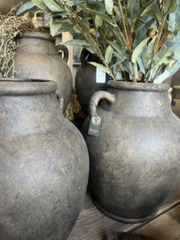 Jug Grandeur Two Ears Maj. Brown  L > 30 x h 40 cm