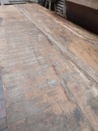 Wandkast / Vakkenkast oud hout 100x40x84 cm