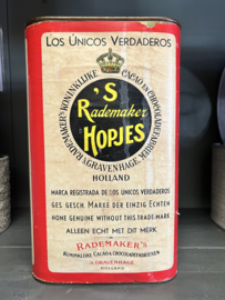 Oud origineel HOPJES blik