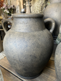 Jug Grandeur Two Ears Maj. Brown  L > 30 x h 40 cm