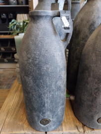 Brynxz > Bottle One ear , Stone Black  M > d14 x h 37 cm