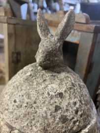 Opberg EI  " Liv "  met haasje L.  h35cm