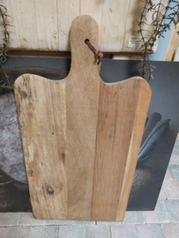 Serveer- / snijplank oud hout 70x35 cm