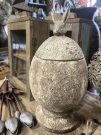 Opberg EI  " Liv "  met haasje L.  h35cm