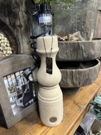 Lamp Baluster Grandeur majestic Taupe M > h 44 cm