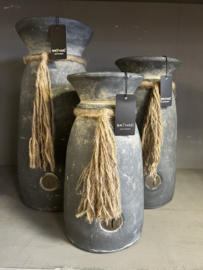 Jar with rope, Ancient Clay S .  H 25 cm