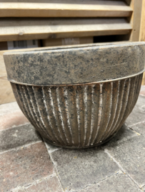 Metalen Pot > S  afm Ø 29 x h 20 cm