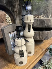 Lamp Baluster Grandeur majestic Taupe M > h 44 cm