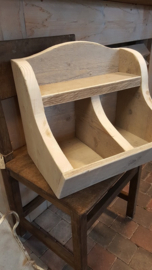 Gruttersbak steigerhout 2 vaks breed ± 40 cm