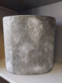 Pot Iron Stone Grey oval 28x16x29 cm