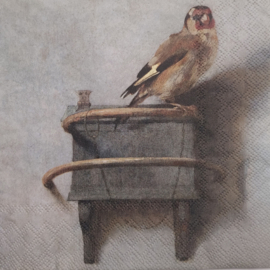 Servetten  " het Puttertje " van Carel Fabritius