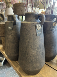 Jug Conic with Neck > maj. brown > M > Ø 18 x h 35 cm