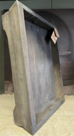 Houten Tray ( dienblad ) op pootjes 40x30x8 cm