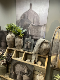 Radiator ombouw Steigerhout met gruttersbakken