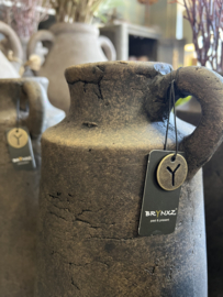 Jug Conic with Neck > maj. brown > M > Ø 18 x h 35 cm