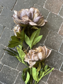 Semprona Mauve 3 bloemig > lengte 80 cm