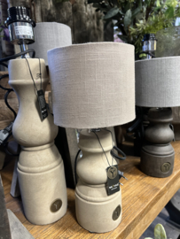 Lamp Baluster Grandeur majestic Taupe M > h 44 cm