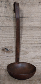 Hanglepel rusty  metaal > M  lengte 19,5 cm