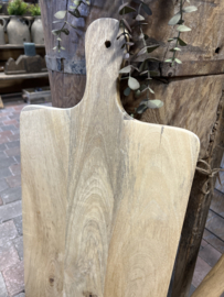 Snij- / Serveerplank blank hardhout 70x30 cm