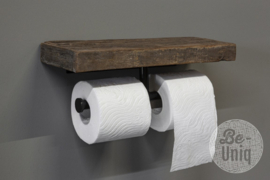 Toiletrolhouder double > Lia   10x33x12cm