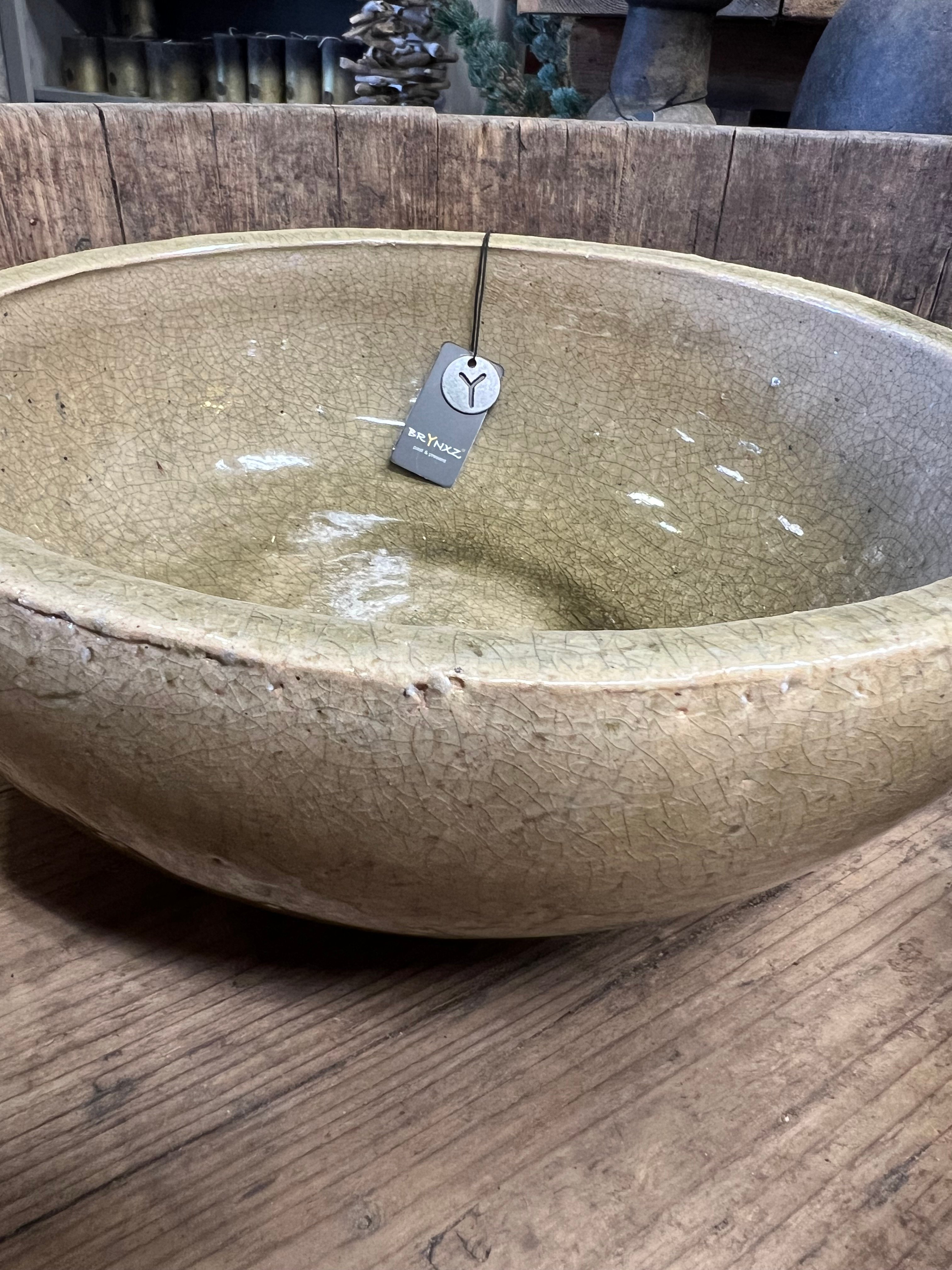 Bowl basic Khaki olive   Ø 31 x h 12