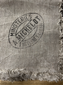 Shabby doek " Michelot " 45 x 45 cm