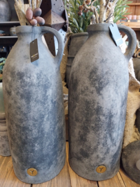 Brynxz > Bottle One ear , Stone Black  L > d 20 x h 46 cm
