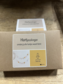 Doosje HARTJES SLINGER 13x8 cm