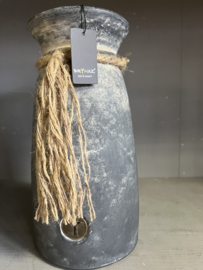 Jar with rope , Ancient Clay M . H30