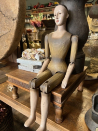Ledenpop " Dame " > 16x6,5xh60 cm