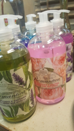 Zeeppomp 500 ml  ROMANTICA ROSE&PEONY