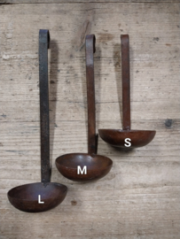 Hanglepel rusty  metaal > S  lengte 16 cm