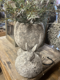 Opberg EI  " Liv "  met haasje L.  h35cm