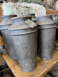 Vase Luxury Two Lines > maj.brown > L  Ø19 x h 37 cm