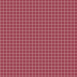 Tilda Creating Memories 1600806 Plaid Burgundy