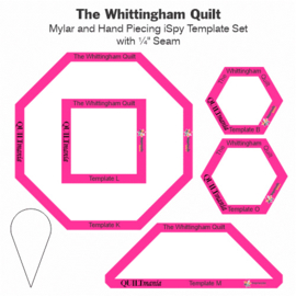 The Whittingham Quilt template set