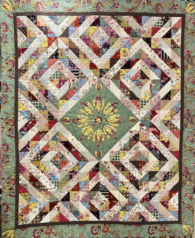Tulip Quilt patroon + template set