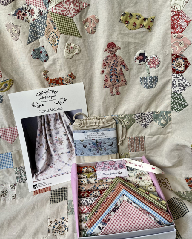 Fleur's Garden quilt kit + patroon