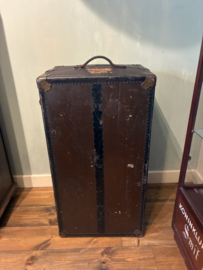 Antieke kledingkoffer (Wardrobe Trunk) – ca. 1900-1930