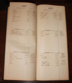 Oude Franse Agenda's