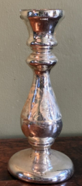 Antieke armeluiszilver Kandelaar