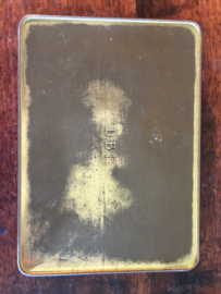 Vintage Litho Blik "Master Simpson" – Jongen met Hond