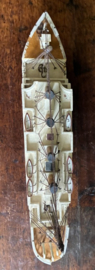 Prachtig Houten Modelboot RMS Titanic – Handgemaakt Blikvanger (met standaard)