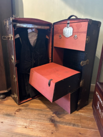 Antieke kledingkoffer (Wardrobe Trunk) – ca. 1900-1930