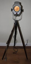 Vintage theater lamp op statief