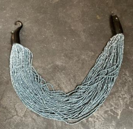 Antieke Blauwe Naga ketting