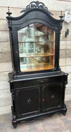 Prachtige antieke vitrinekast / buffetkast – Napoleon III stijl (Epe)